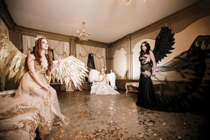 Defile de la collection Anges par LILIYA ATELIER lors de la soiree au DiStudio