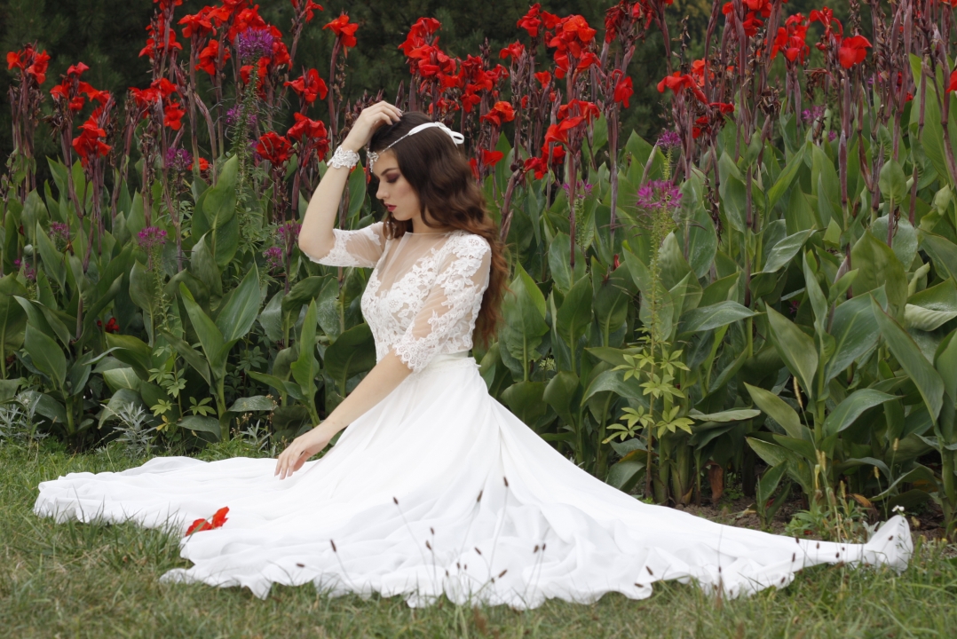 Robe de mariee en style grec, grace intemporelle du style Empire