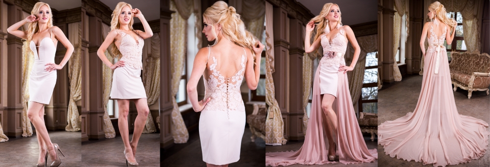 robe en dentelle France, robe bustier chic, robe corset Genève, couture sur mesure soirée