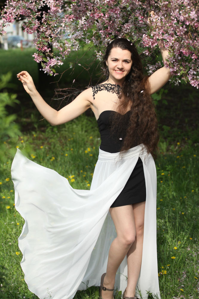 Jupe en mousseline transparente LILIYA ATELIER #634