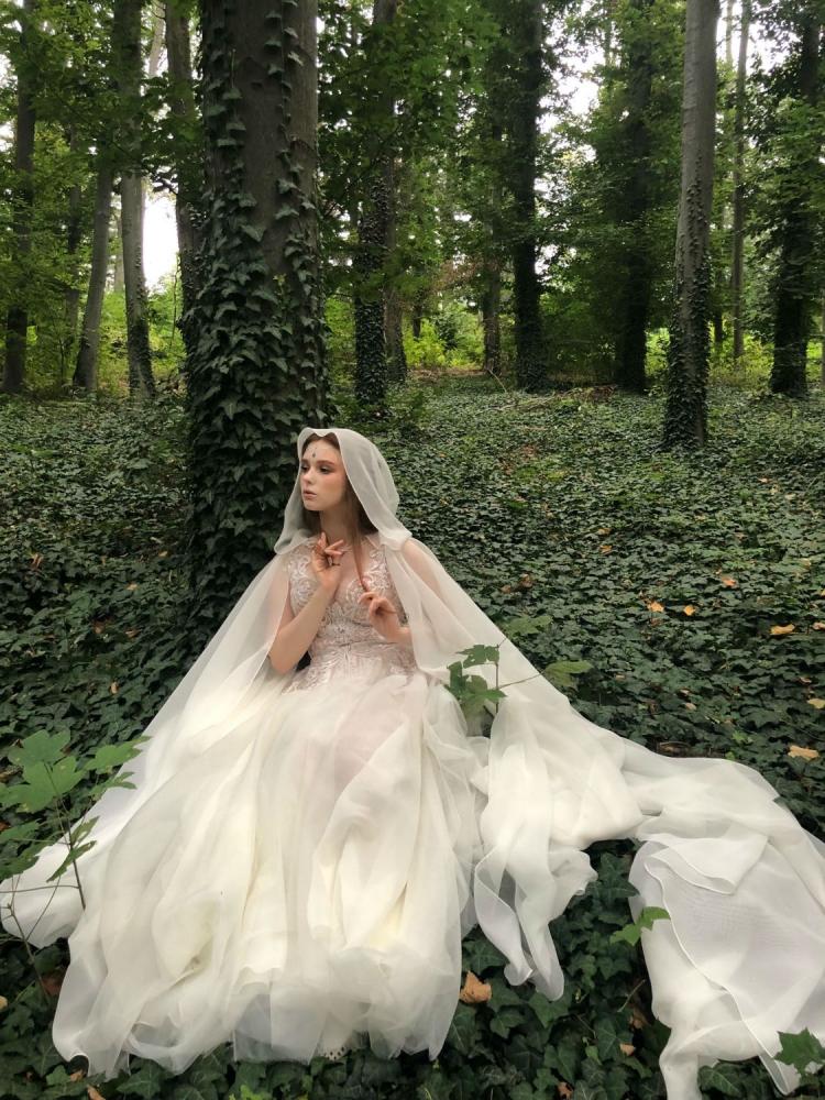 Cape de Mariee Elegante Liliya Atelier #67